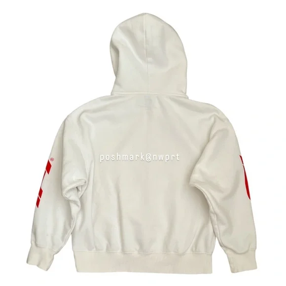 PACSUN 🏁 F1 Las Vegas Hoodie 2024 Sweatshirt Off White Formula One 1 Racing XS - Picture 8 of 14